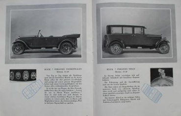 Buick 6 Cylinder Cars Modelprogram 1928 Carbrochure (8696)